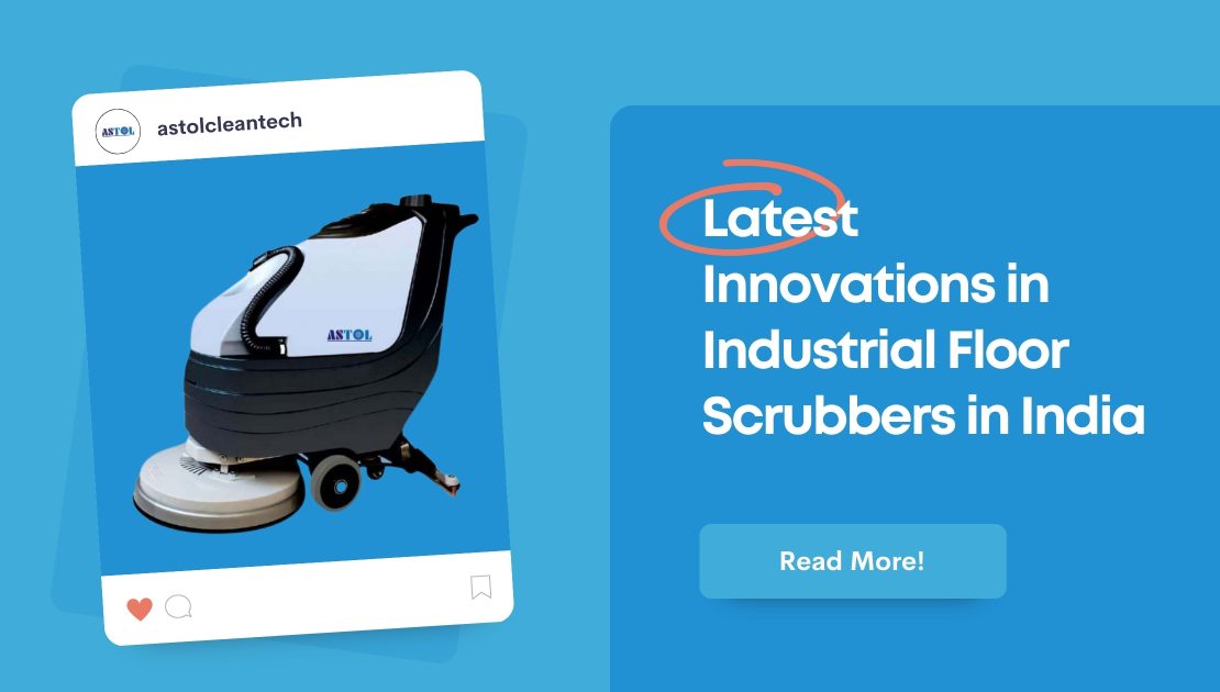 Industrial Floor Scrubbers in India