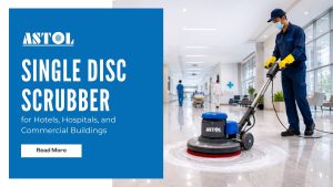 Single Disc Scrubber for Hotels, Hospitals, and Commercial Buildings