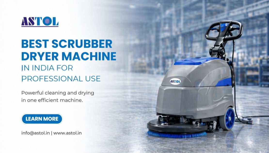 Best Walk Behind Scrubber Dryer in India for Professional Use