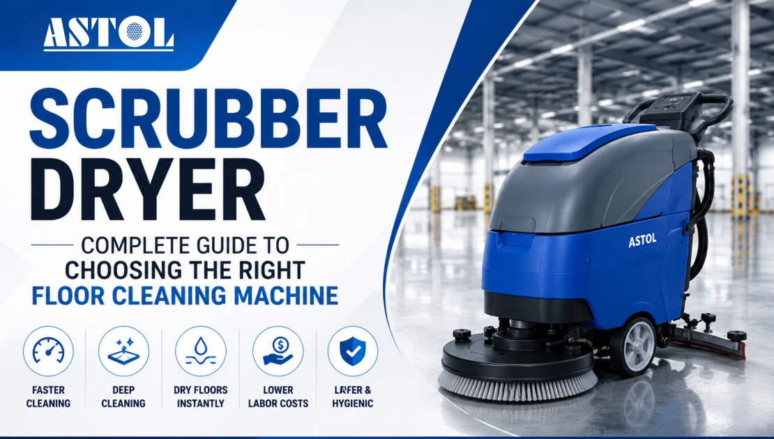 Scrubber Dryer: Complete Guide to Choosing the Right Floor Cleaning Machine