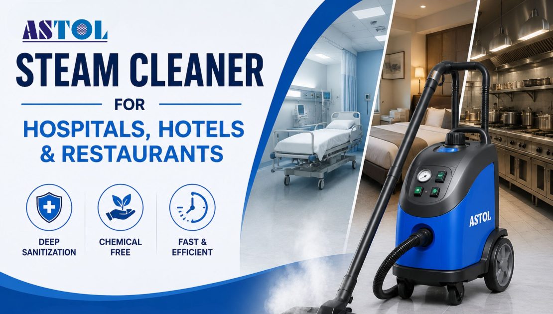 Steam Cleaner for Hospitals, Hotels, and Restaurants