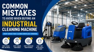 Common Mistakes to Avoid When Buying an Industrial Cleaning Machine